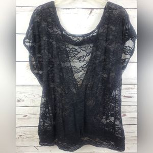 Black Lace Torrid Top